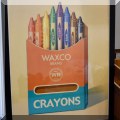 A16. Framed Sheryl Chapman box of crayons print. 